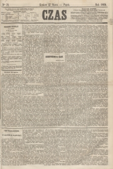 Czas. [R.21], Ner 72 (27 marca 1868)
