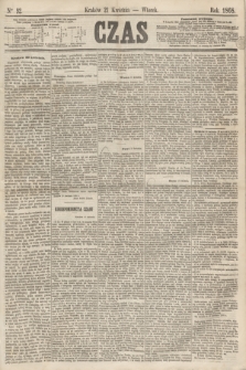 Czas. [R.21], Ner 92 (21 kwietnia 1868)