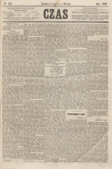 Czas. [R.21], Ner 153 (7 lipca 1868)