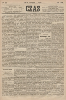 Czas. [R.21], Ner 180 (7 sierpnia 1868)