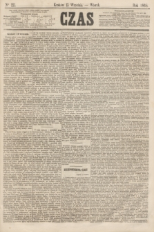 Czas. [R.21], Ner 211 (15 września 1868)