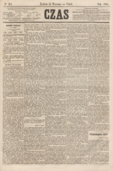 Czas. [R.21], Ner 214 (18 września 1868)