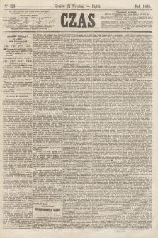 Czas. [R.21], Ner 220 (25 września 1868)