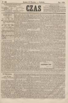 Czas. [R.21], Ner 222 (27 września 1868)
