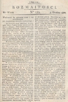 Rozmaitości : oddział literacki Gazety Lwowskiej. 1820, nr 139