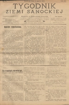 Tygodnik Ziemi Sanockiej. 1912, nr 9
