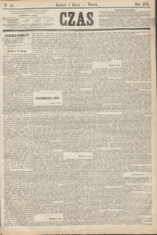 Czas. [R.23], Ner 48 (1 marca 1870)