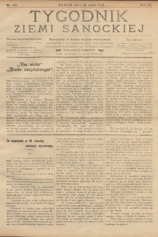 Tygodnik Ziemi Sanockiej. 1912, nr 20