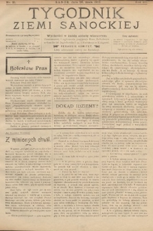 Tygodnik Ziemi Sanockiej. 1912, nr 21