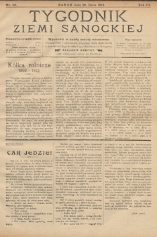 Tygodnik Ziemi Sanockiej. 1912, nr 30