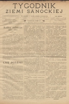 Tygodnik Ziemi Sanockiej. 1912, nr 31