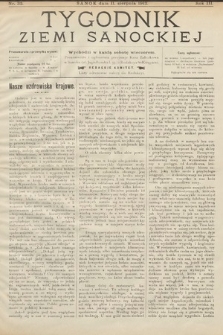 Tygodnik Ziemi Sanockiej. 1912, nr 32