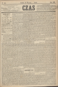 Czas. [R.23], Ner 221 (28 września 1870)