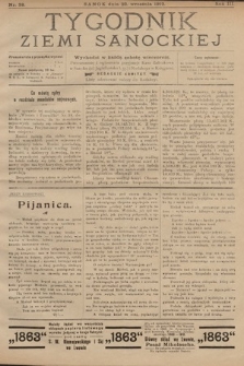 Tygodnik Ziemi Sanockiej. 1912, nr 38