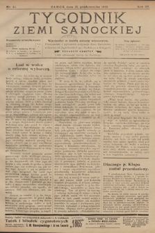 Tygodnik Ziemi Sanockiej. 1912, nr 41