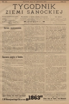 Tygodnik Ziemi Sanockiej. 1912, nr 45