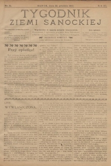 Tygodnik Ziemi Sanockiej. 1912, nr 51