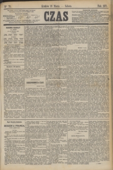 Czas. [R.24], Ner 70 (25 marca 1871)