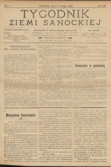 Tygodnik Ziemi Sanockiej. 1913, nr 7