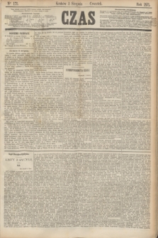 Czas. [R.24], Ner 175 (3 sierpnia 1871)