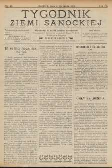 Tygodnik Ziemi Sanockiej. 1913, nr 46