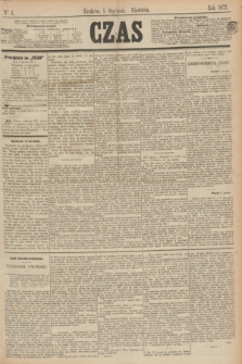 Czas. [R.26], Ner 4 (5 stycznia 1873)
