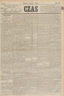 Czas. [R.26], Ner 26 (1 lutego 1873)