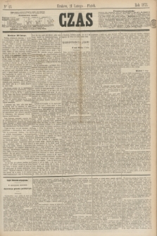 Czas. [R.26], Ner 43 (21 lutego 1873)