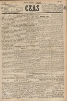 Czas. [R.26], Ner 156 (10 lipca 1873)