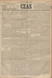 Czas. [R.26], Ner 158 (12 lipca 1873)