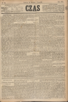 Czas. [R.26], Ner 186 (14 sierpnia 1873)