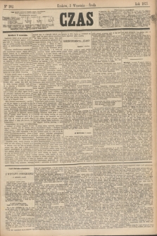 Czas. [R.26], Ner 202 (3 września 1873)