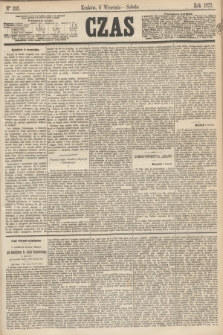 Czas. [R.26], Ner 205 (6 września 1873)