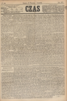 Czas. [R.26], Ner 208 (11 września 1873)