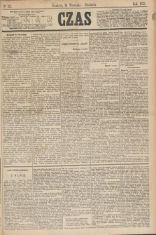 Czas. [R.26], Ner 211 (14 września 1873)