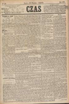 Czas. [R.26], Ner 223 (28 września 1873)