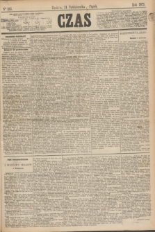 Czas. [R.26], Ner 245 (24 października 1873)