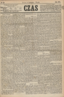 Czas. [R.26], Ner 253 (4 listopada 1873)