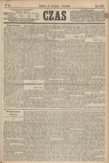 Czas. [R.26], Ner 261 (13 listopada 1873)