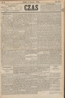 Czas. [R.27], Ner 25 (31 stycznia 1874)