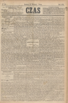 Czas. [R.27], Ner 216 (23 września 1874)