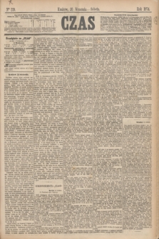 Czas. [R.27], Ner 219 (26 września 1874)