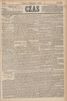 Czas. [R.27], Ner 225 (3 października 1874)