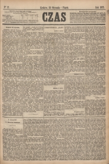 Czas. [R.28], Ner 17 (22 stycznia 1875)