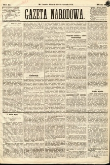 Gazeta Narodowa. 1871, nr 11