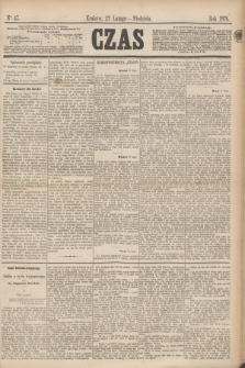 Czas. [R.29], Ner 47 (27 lutego 1876)