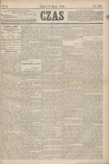 Czas. [R.29], Ner 72 (29 marca 1876)