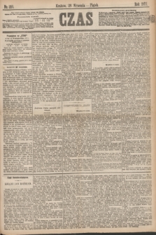 Czas. [R.30], nr 220 (28 września 1877)