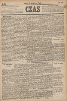 Czas. [R.30], nr 284 (14 grudnia 1877)