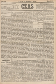 Czas. [R.31], Ner 205 (7 września 1878)